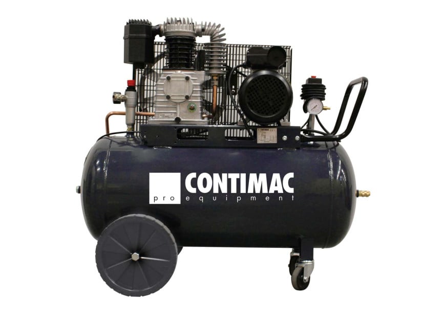 Contimac CM 455 Zuigercompressor oliegesmeerd | 50 of 100 L 10 bar