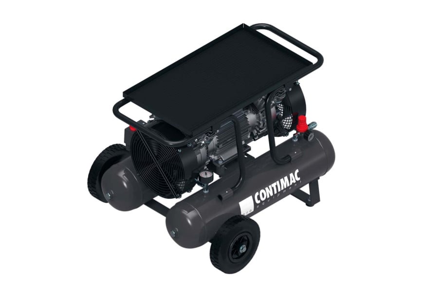 Contimac CM 480 Zuigercompressor olievrij | 11+11 L 10 bar 2,5 pk - 20410