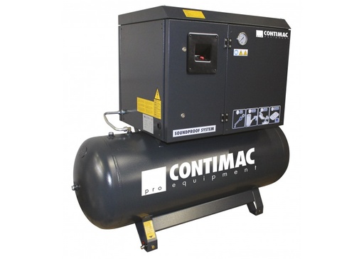[25068] Contimac CM 654/10/270 Zuigercompressor 400V | 270 L SILENT (270L | 10 bar | D)