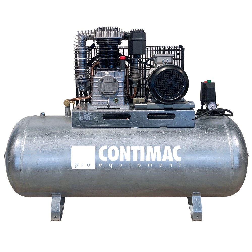 Contimac CM 905 zuigercompressor 3-fase, 270 L, 11 bar