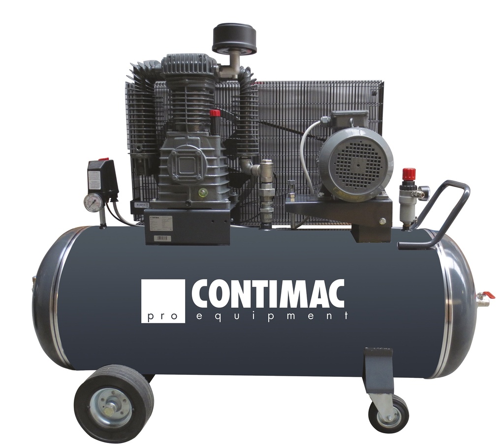 Contimac CM 905 zuigercompressor 3-fase, 270 L, 11 bar