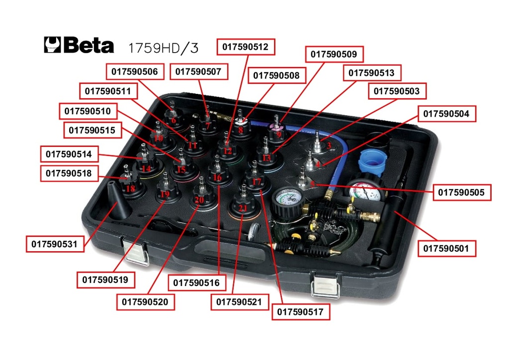 [017590515] Res.aansluiting Voor 1759hd voor 1759HD R15