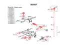 L/r19-handgrepen voor 3029/2T