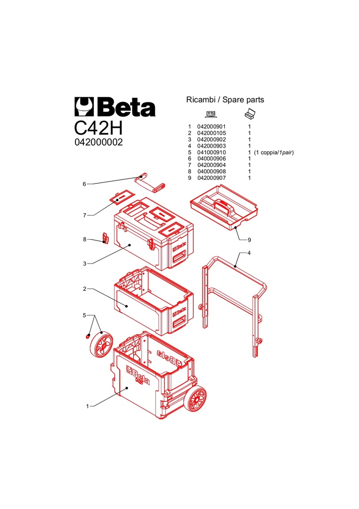 [042000105] Extra Centrale Module Voor C42 voor C42MCH