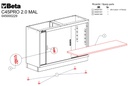 Sloten C45pro Mal-mat Mod. voor C45 SR/MAL