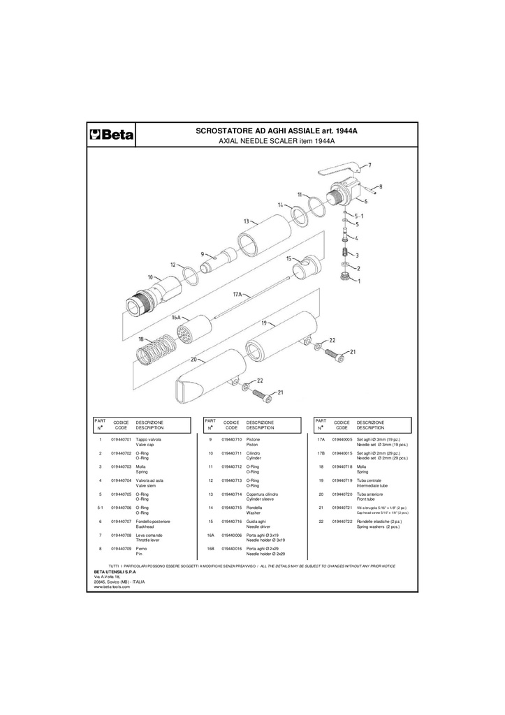 [019440709] 8-pins voor 1944A  P