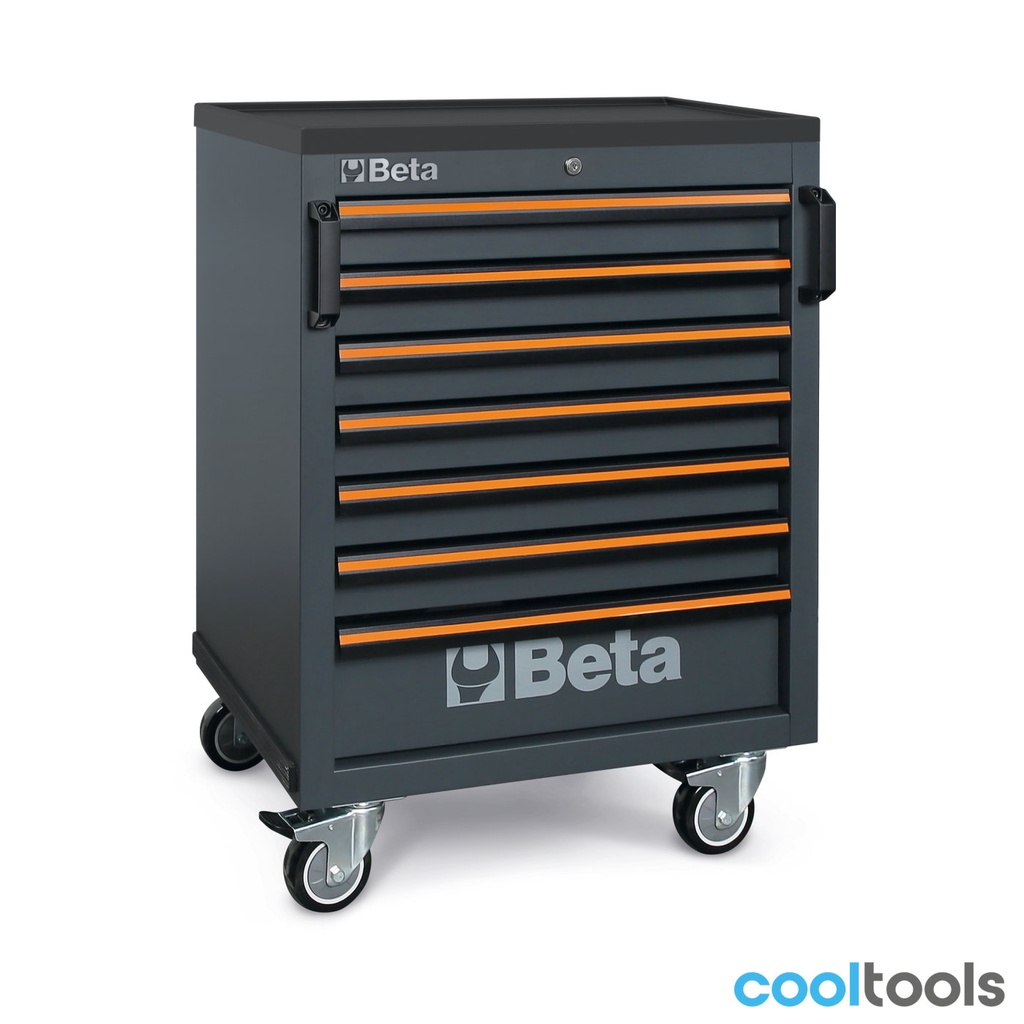 [045000228-TK01] Beta C45PRO 2.0 C7 | Gereedschapswagen met 7 laden, voor werkplaatsinrichting C45PRO 2.0 - 045000228 — Tweede keus #01