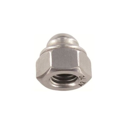 [9B601600001] Steelies borgdopmoer M5–M12 RVS A2 (DIN 986) (50 st)