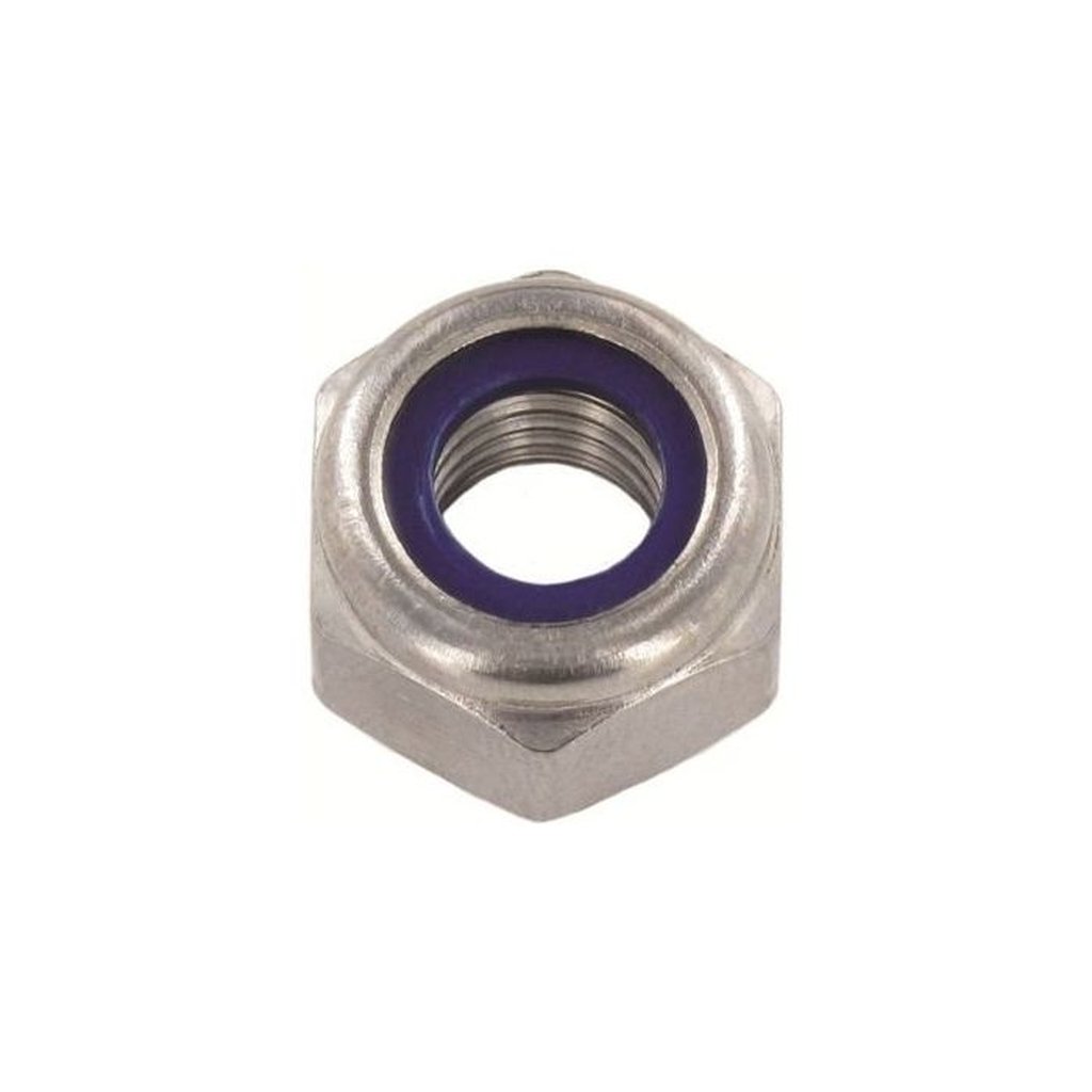 Steelies borgmoer M4–M24 zeskant RVS A2 (DIN 982)