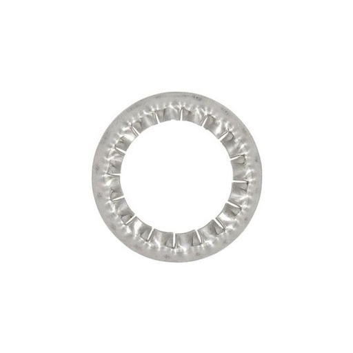 [AD601200001] Steelies Tandveerring binnenvertanding RVS A2 (DIN 6798J) (M12 · 100 st)