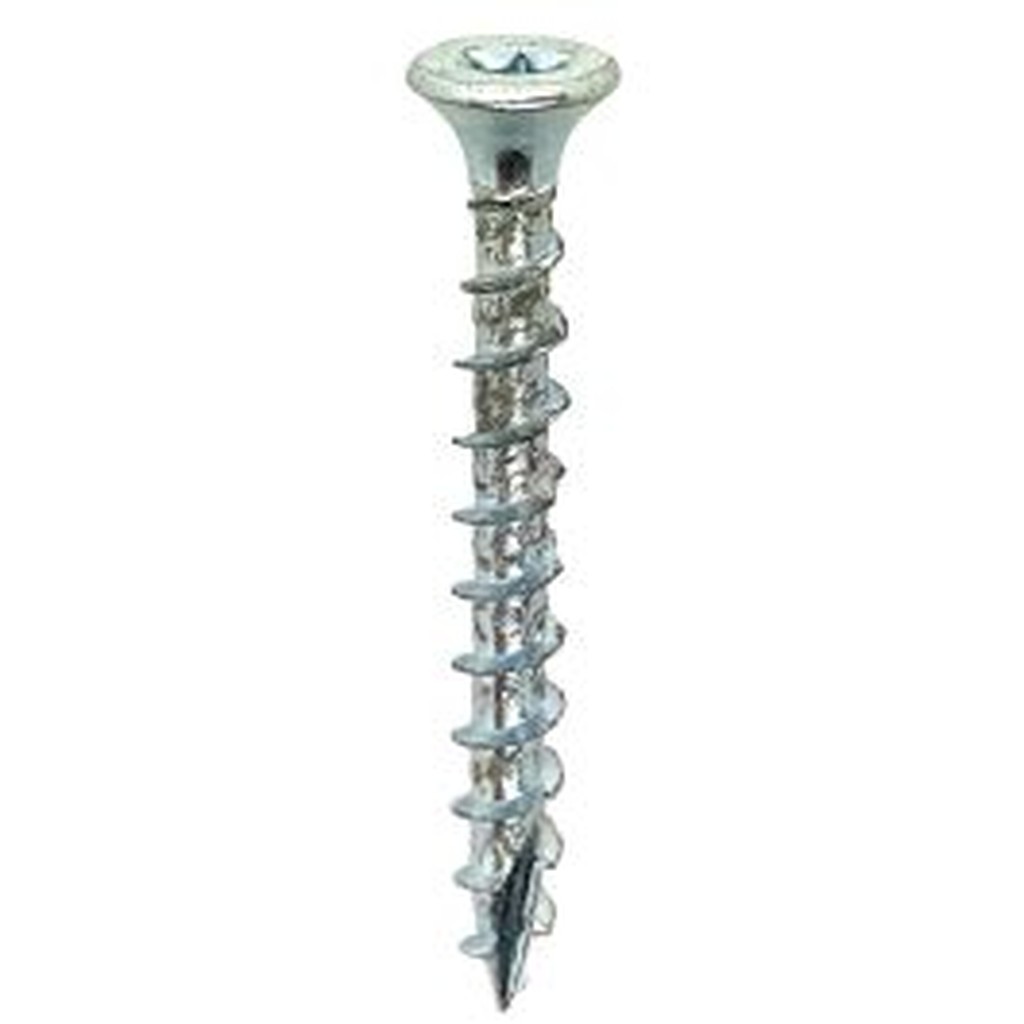 Woodies Ultimate scharnierschroef Ø4,5 mm platverzonken Torx TX20 verzinkt