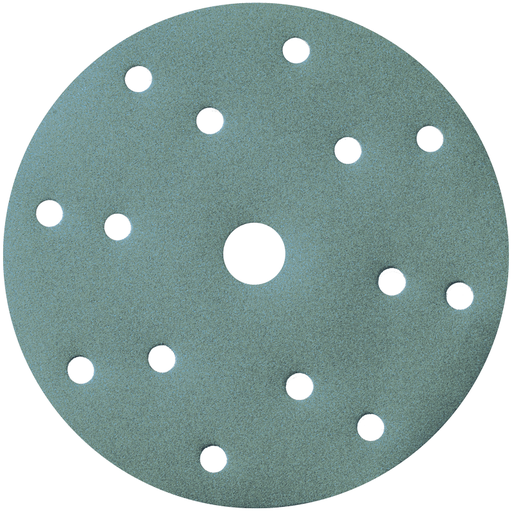 Abra Beta klittenbandschuurschijf 150 mm zirkoon, 15 gaten, korrel 80–220