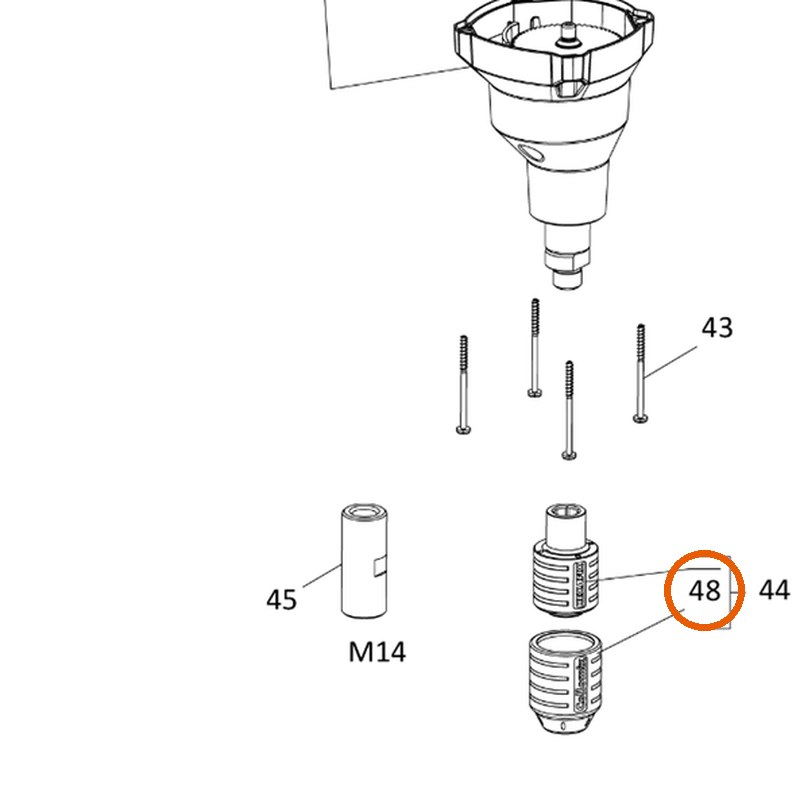 Collomix beschermhuls Hexafix turkoois voor Xo 1, Xo 4 en Xo 6