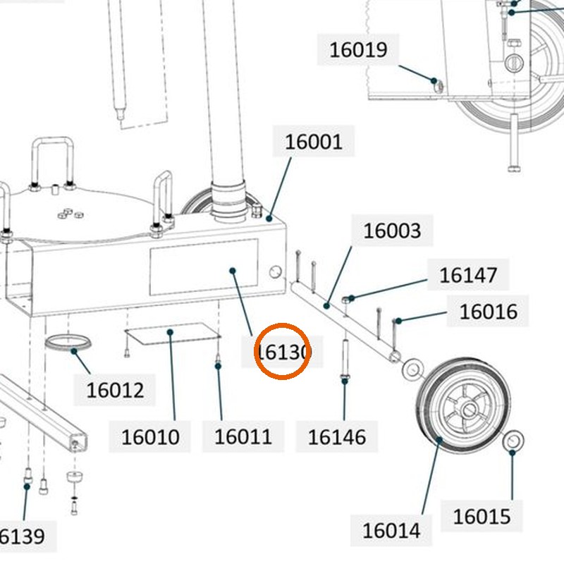 Collomix sticker veiligheidsinstructies oneMIX 340 voor oneMIX 340