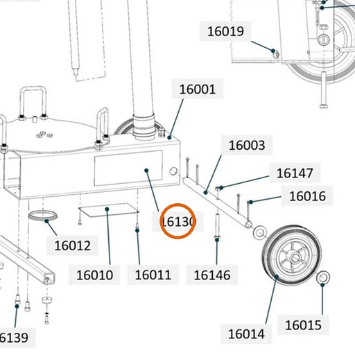 Collomix sticker veiligheidsinstructies oneMIX 340 voor oneMIX 340