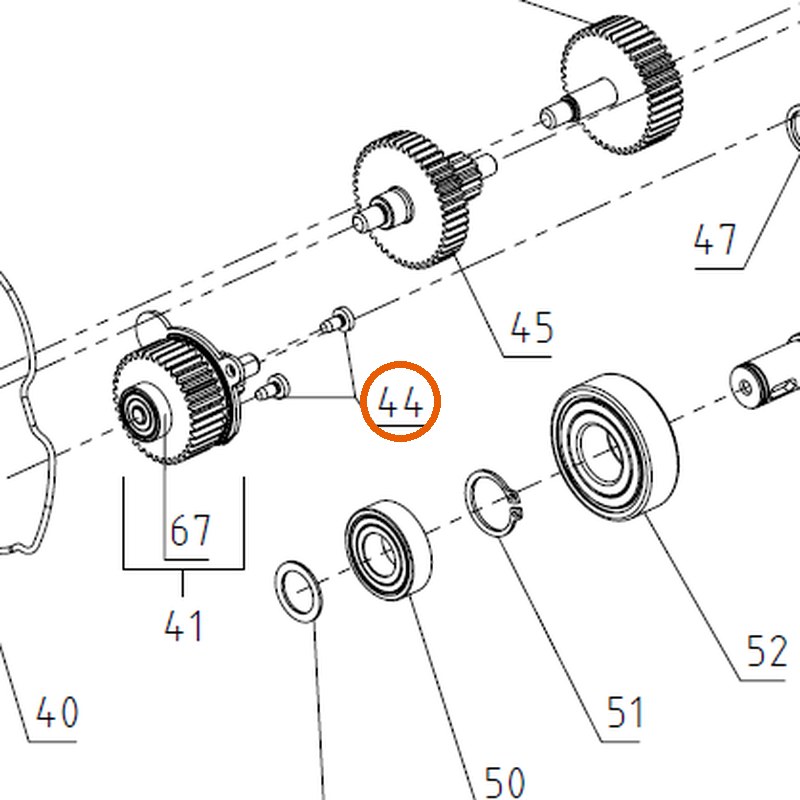 Collomix schroef 4 x 8