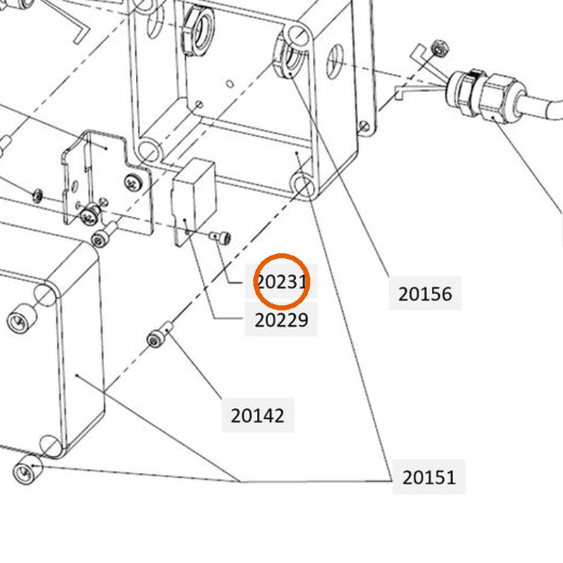 Collomix cilinderkopschroef M3 x 6 (DIN 84) voor LevMix