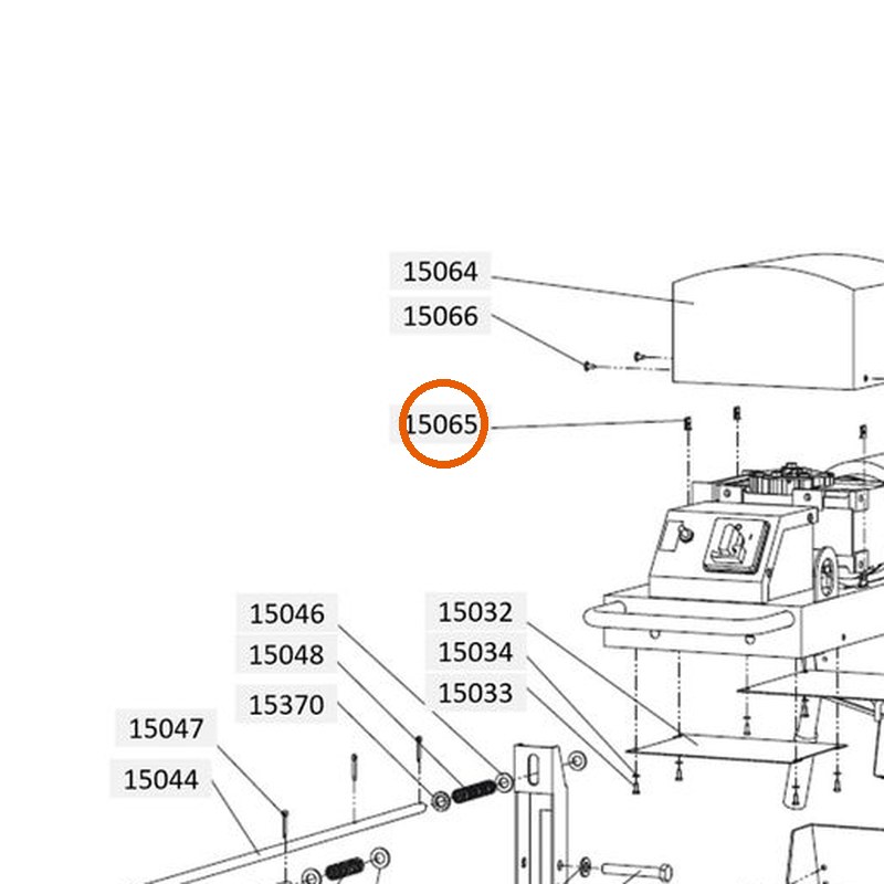 Collomix plaatmoer 4,8 mm 15 mm lang voor XM 2-650 en XM 3-900