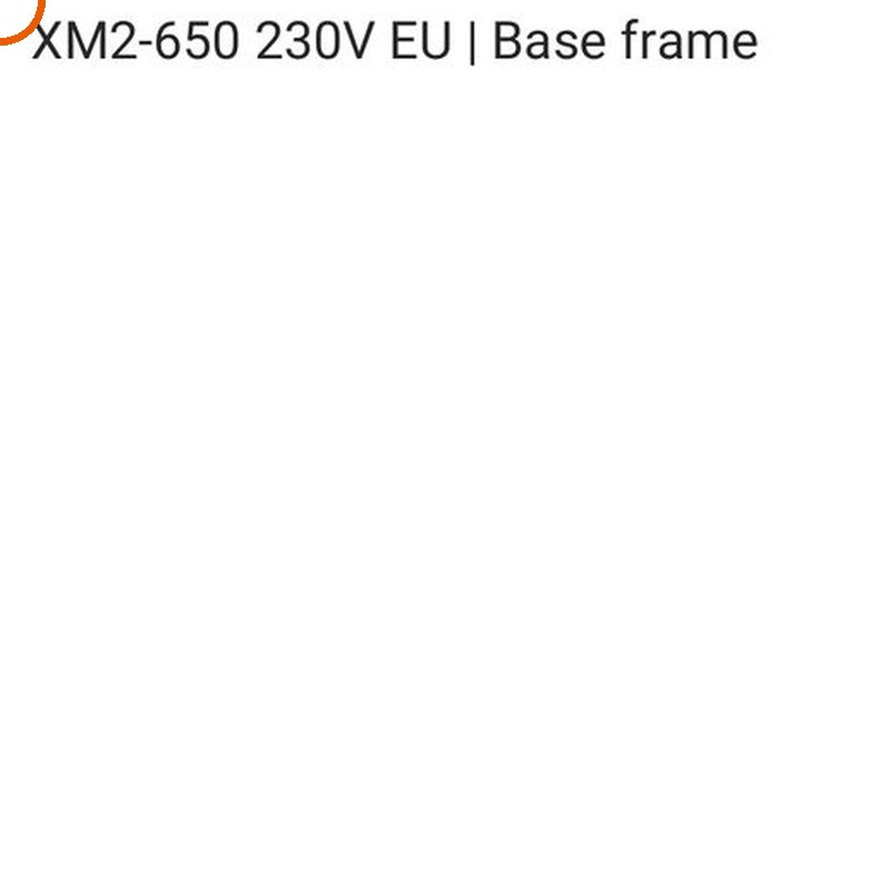 Collomix slotbout M10 x 120 (DIN 603) voor XM 2-650 en XM 3-900