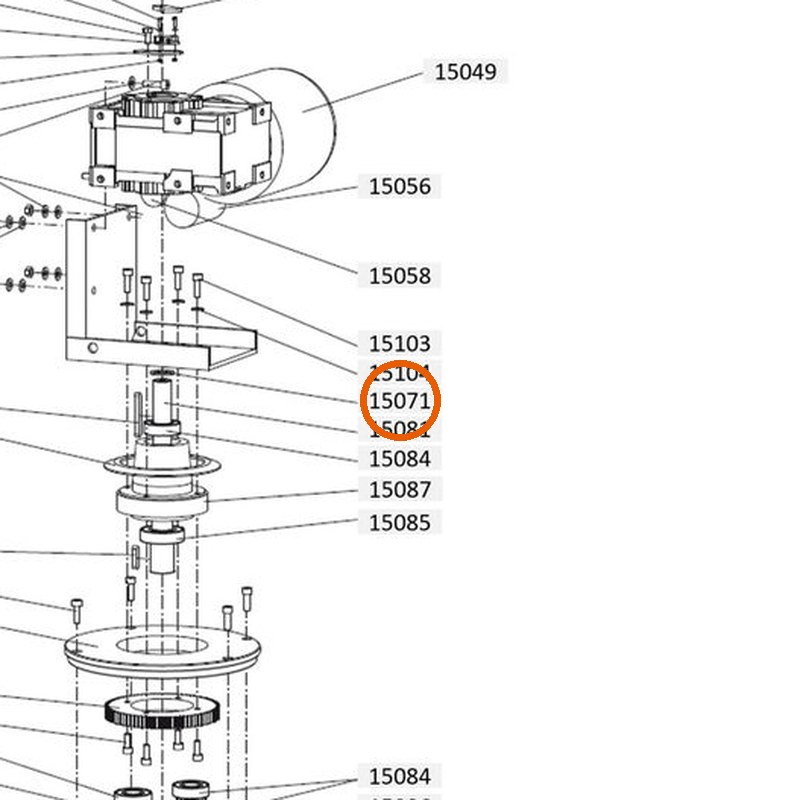 Collomix pasring 25 x 35 x 2 (DIN 988) voor XM 2-650 en XM 3-900