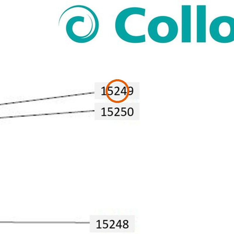 Collomix zeskantbout M4 x 14 (DIN 933) voor XM 2-650 en XM 3-900