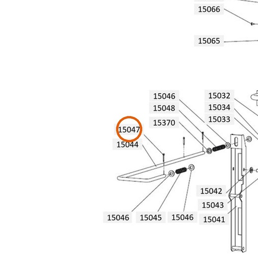 Collomix splitpen 4 x 25 (DIN 94) voor XM 2-650 en XM 3-900