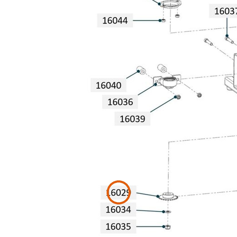 Collomix kettingwiel Z25 voor oneMIX 340