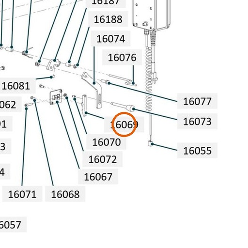 Collomix snapsluiting RVS A2 voor oneMIX 340