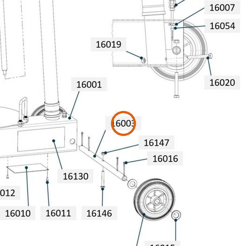 Collomix as voor oneMIX 340 (52053)