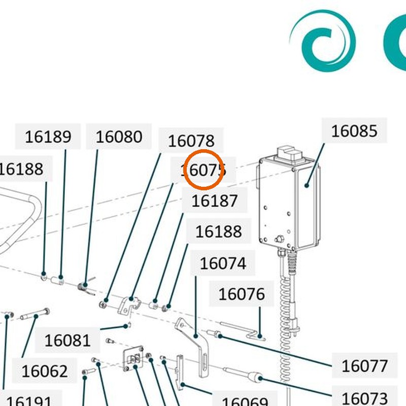 Collomix hendel voor oneMIX 340