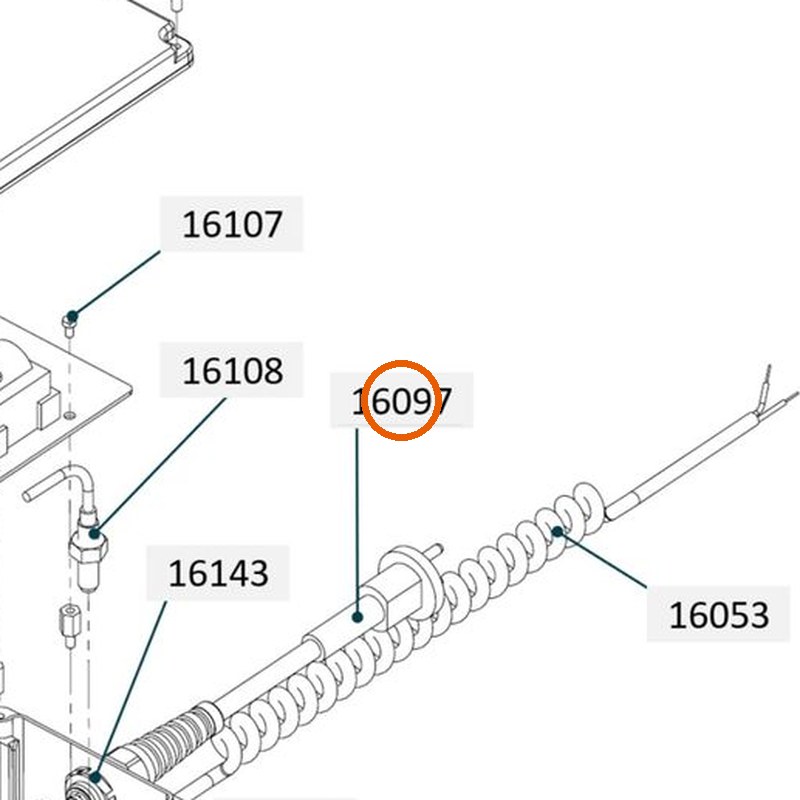 Collomix netaansluitkabel 230 V EU voor oneMIX 340