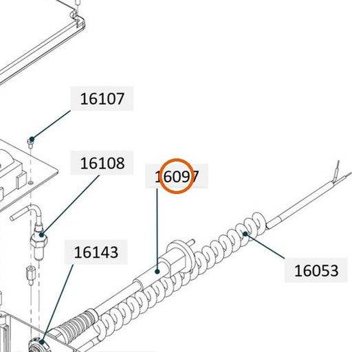 Collomix netaansluitkabel 230 V EU voor oneMIX 340