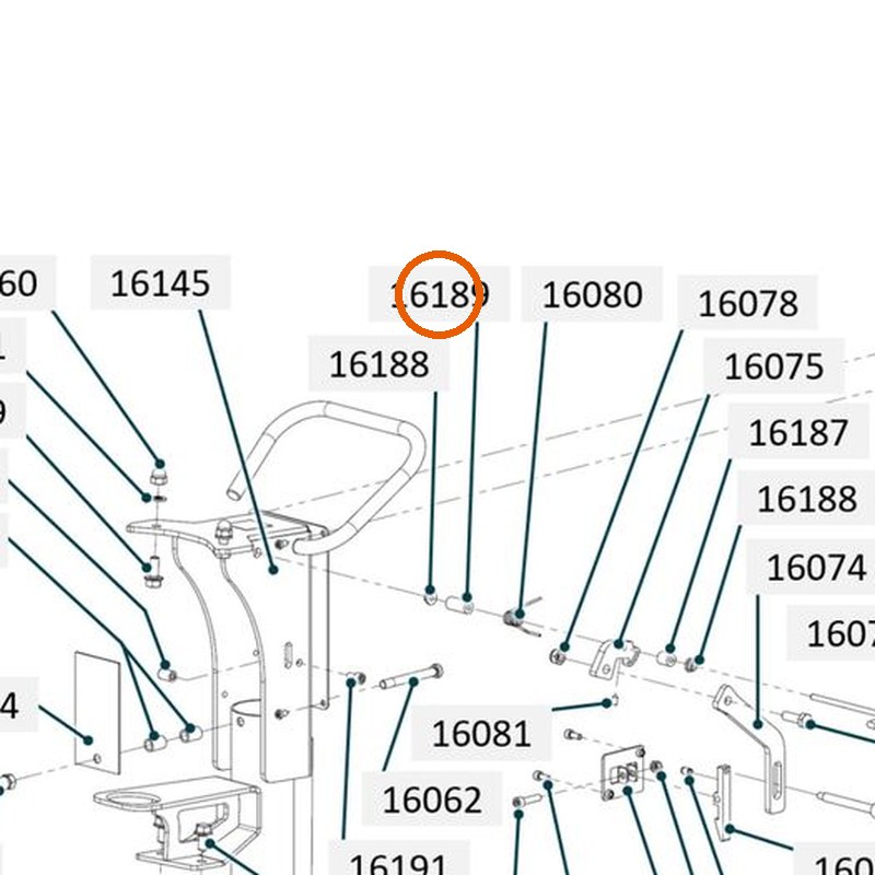 Collomix afstandsbus 12 x 5,3 x 25 voor oneMIX 340