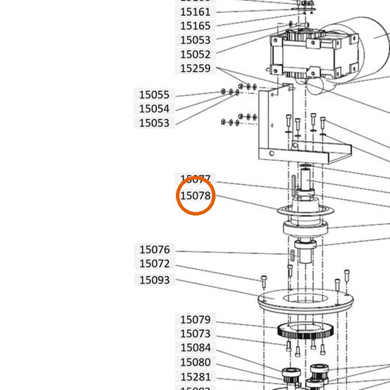 Collomix afdichtring voor XM 2-650 en XM 3-900