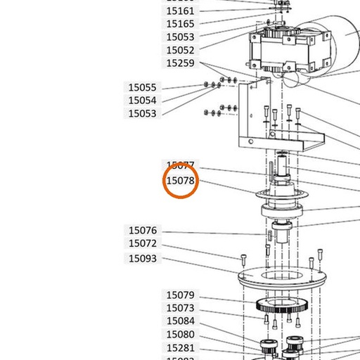 Collomix afdichtring voor XM 2-650 en XM 3-900