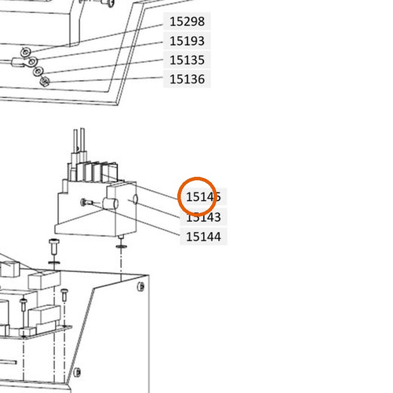 Collomix magneetschakelaar 220 V 50 Hz 4 maakcontacten voor XM 2-650 en XM 3-900