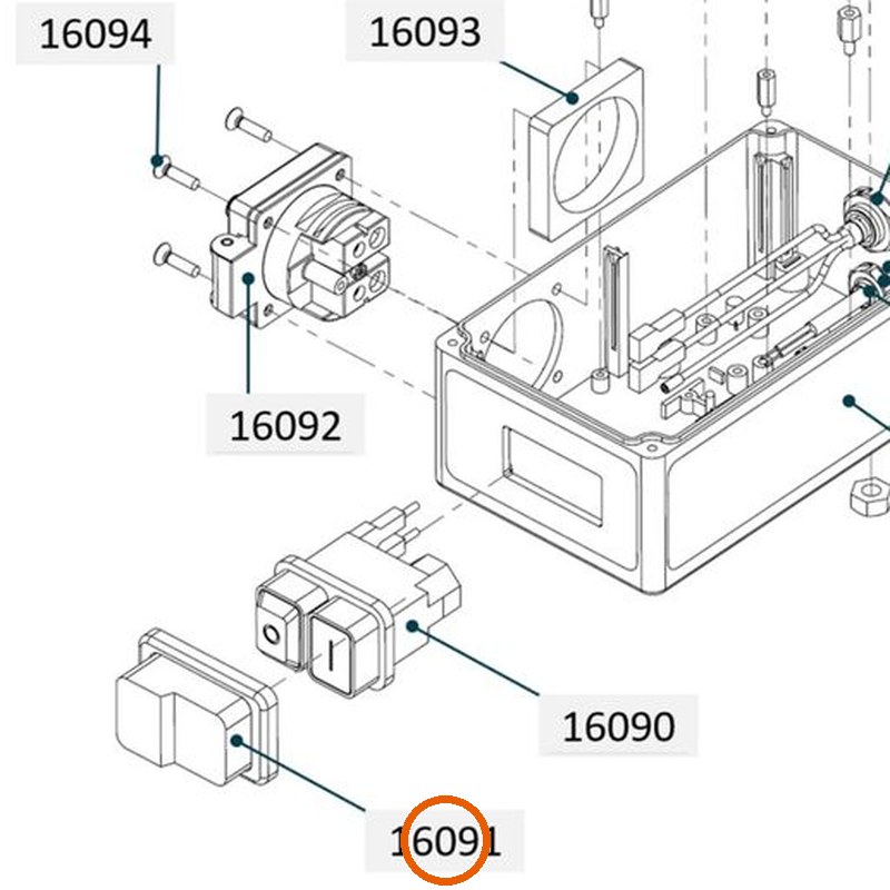 Collomix afdekframe voor oneMIX 340 en LevMix