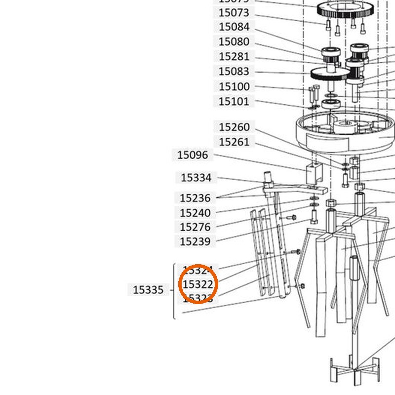 Collomix klemmenstrook voor XM 2-650 en XM 3-900