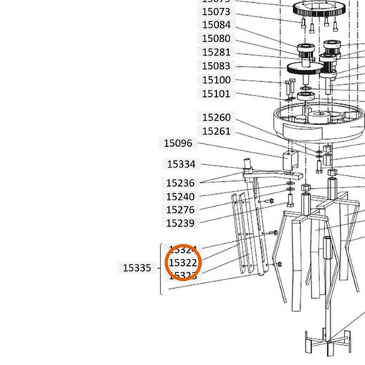 Collomix klemmenstrook voor XM 2-650 en XM 3-900