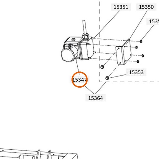 Collomix stekkerkraag 230 V voor XM 2-650