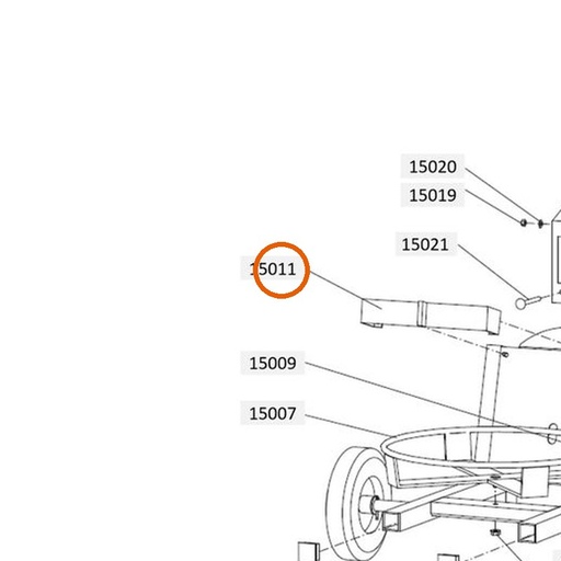 Collomix kuipaanslag 65 l voor XM 2-650