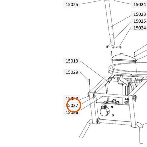 Collomix sluitring d21 x 3 (DIN 125) voor XM 2-650 en XM 3-900