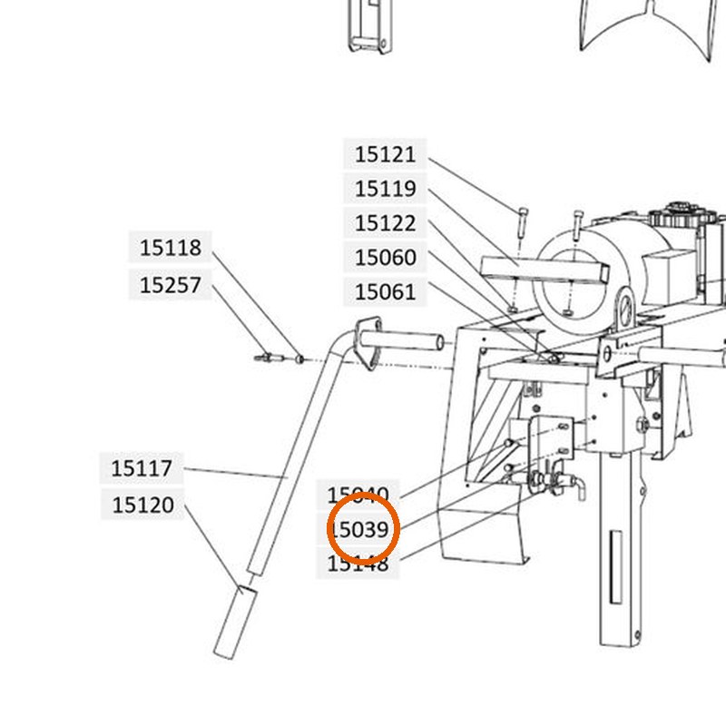 Collomix houder naderingsschakelaar voor XM 2-650 en XM 3-900
