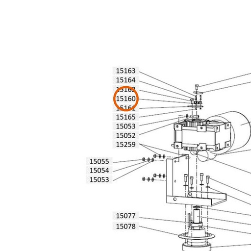 Collomix reedsensor voor XM 2-650 en XM 3-900