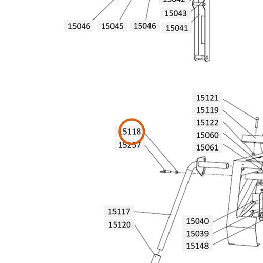 Collomix inpersmoer M8 S-M8-1 voor XM 2-650 en XM 3-900