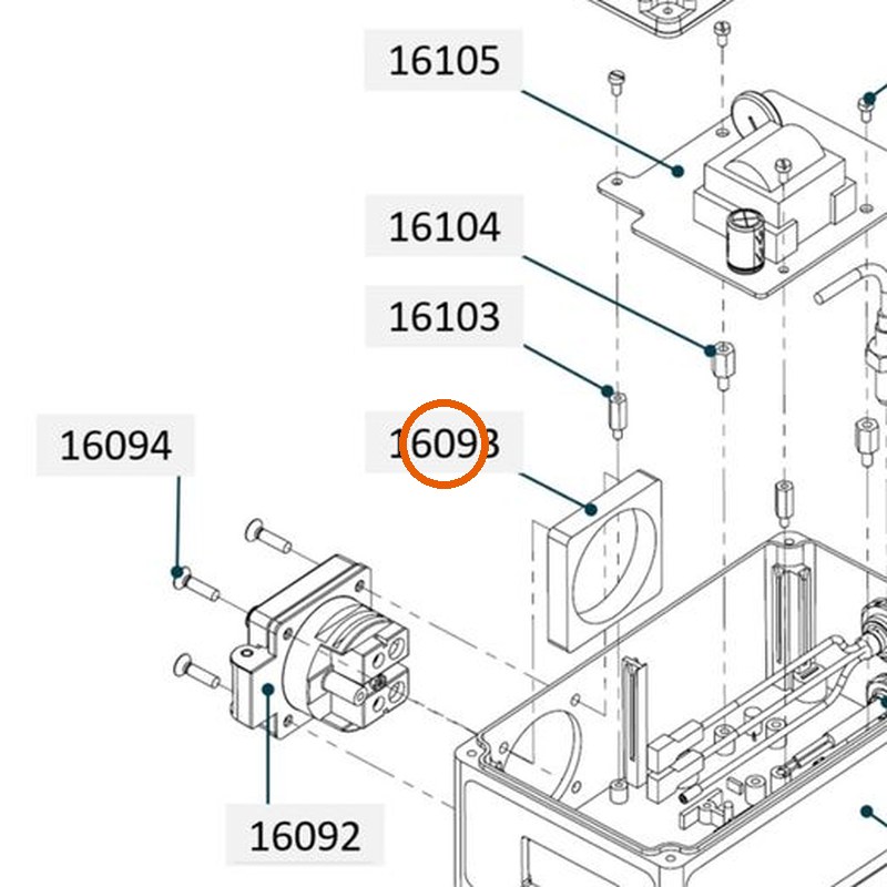 Collomix adapterplaat voor oneMIX 340