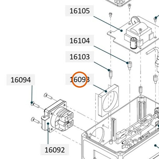 Collomix adapterplaat voor oneMIX 340