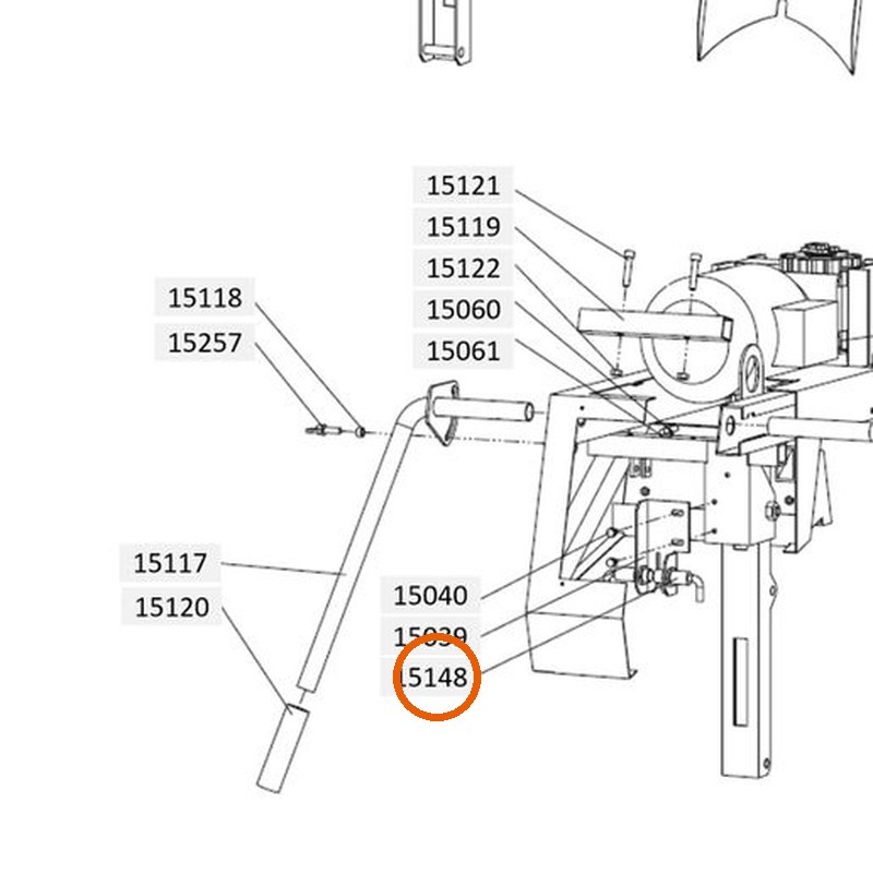 Collomix naderingsschakelaar 18 mm voor XM 2-650 en XM 3-900