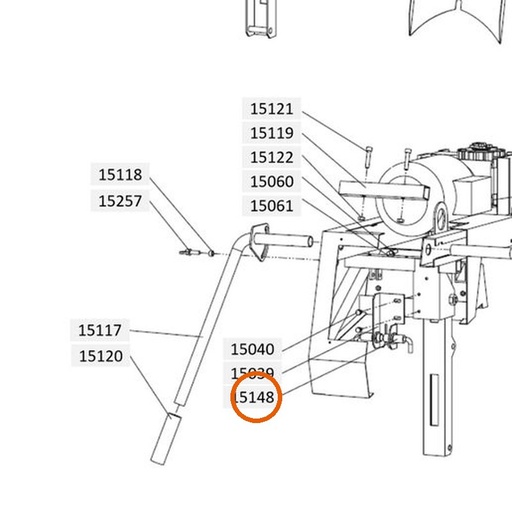 Collomix naderingsschakelaar 18 mm voor XM 2-650 en XM 3-900