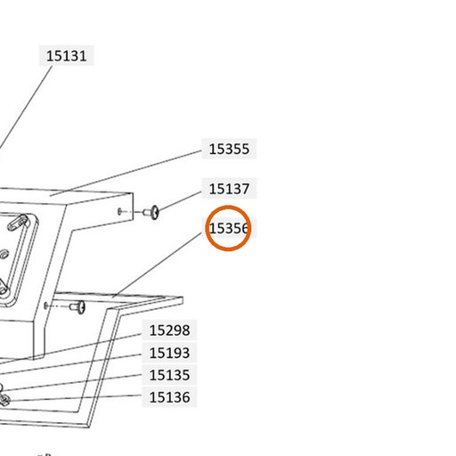 Collomix afdichting RVS-kap voor XM 2-650 en XM 3-900